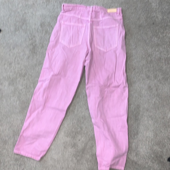 Mango Purple Straight Leg Jeans - Picture 3 of 5